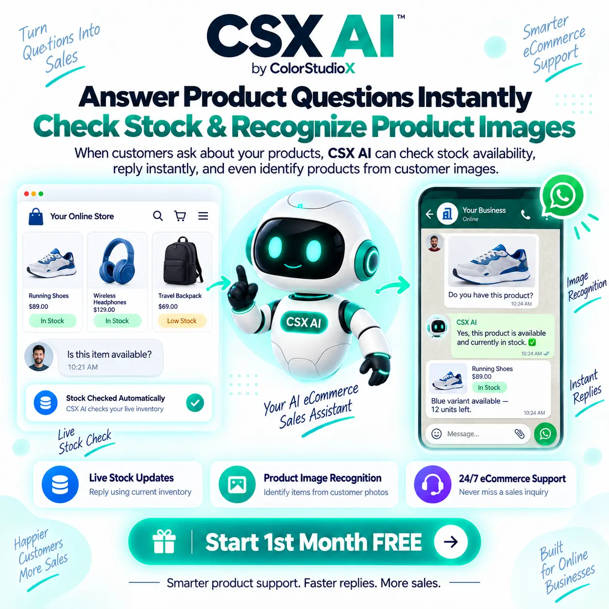 ChatMe.lk Ecommerce Chatbot with Live Product Stock Check & Image Recognition Sri Lanka